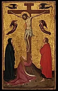 The Crucifixion by Stefano da Verona (Stefano di Giovanni d'Arbosio di Francia)