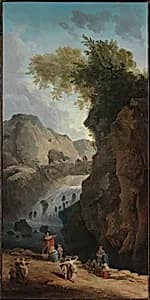 The Dance by Hubert Robert