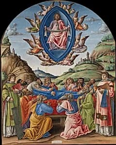 The Death of the Virgin by Bartolomeo Vivarini