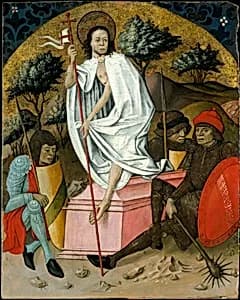 The Resurrection by Spanish (Aragonese) Painter