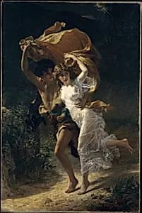 The Storm by Pierre-Auguste Cot