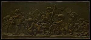 The Triumph of Bacchus by Piat Joseph Sauvage
