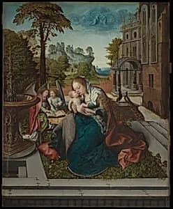Virgin and Child with Angels