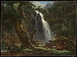 Waterfall at Mont-Dore