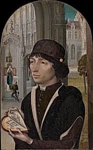 Portrait of Master of the View of Saint Gudula