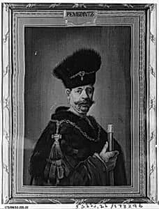 A Polish Nobleman by Imperial Russian Tapestry Manufactory, Saint Petersburg|Rembrandt (Rembrandt van Rijn)