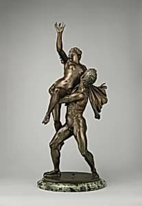 Abduction of a Sabine Woman by Antonio Susini|Giambologna