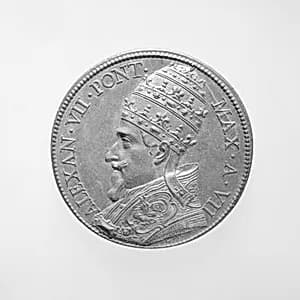 Alexander VII (Pope, 1655–67) by Gasparo Morone