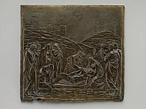 Anointment of the dead Christ by Fra Domenico Portigiani|Giambologna