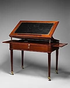 Architect’s table (table à la Tronchin) by Jean-François Leleu