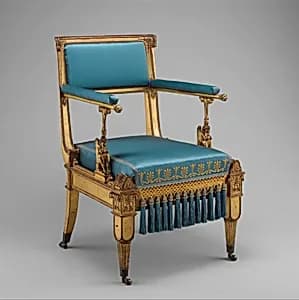 Armchair by Karl Friedrich Schinkel|Johann Christian Sewining|Karl Wanschaff