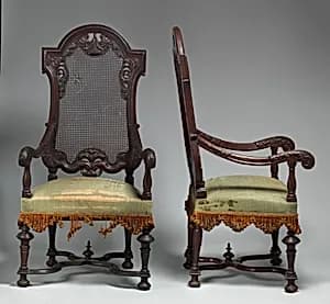Armchair (one of a pair) by Unknown Artist