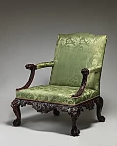 Armchair (one of a pair) by Unknown Artist