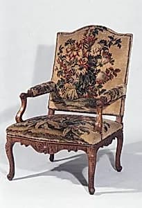 Armchair (one of a pair) by Savonnerie Manufactory