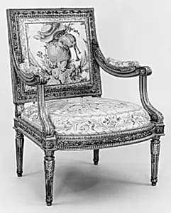 Armchair (part of a set) by Georges Jacob|Philippe de Lasalle