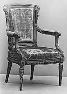 Armchair (part of a set) by Georges Jacob