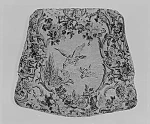 Armchair seat by Jean-Baptiste Oudry|Jean-Baptiste Oudry|Beauvais|André Charlemagne Charron