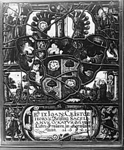 Armorial panel by Unknown Artist