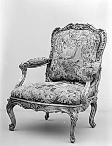 Armrest by Jean-Baptiste Oudry|Jean-Baptiste Oudry|Beauvais|André Charlemagne Charron