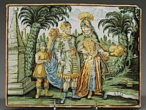 Asia (part of a set) by Castelli|Charles Le Brun|Frederick de Wit