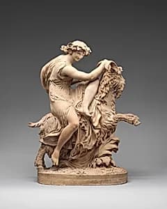 Bacchante Riding a Goat by Philippe Laurent Roland