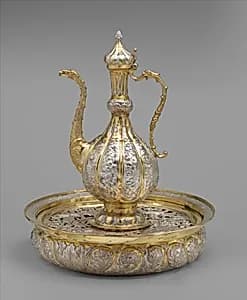 Basin with tray by Elkington & Co.