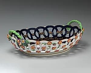 Basket by Worcester factory