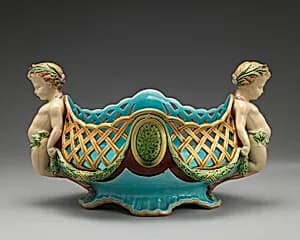 Basket by Albert-Ernest Carrier-Belleuse|Minton(s)