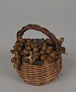 Basket of grapes by Unknown Artist