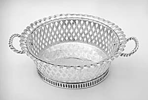 Basket (one of a pair) by Paul de Lamerie