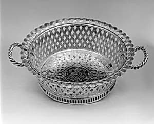 Basket (one of a pair) by Paul de Lamerie
