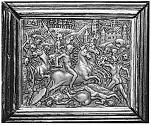 Battle scene by Unknown Artist