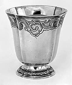 Beaker (one of a pair) by Unknown Artist
