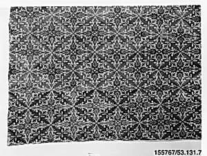 Bed curtain by Unknown Artist