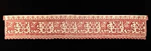 Bed curtain border by Unknown Artist