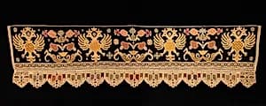 Bed curtain border by Unknown Artist