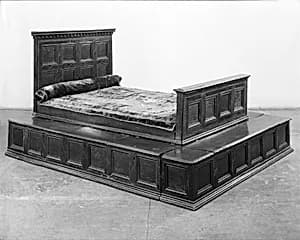 Bed from the Davanzati Palace by Unknown Artist