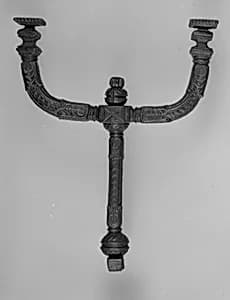 Bed leg (one of four) by Unknown Artist