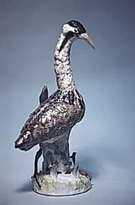 Bittern (one of a pair) by Johann Joachim Kändler|Meissen Manufactory