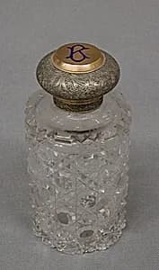 Bottle with cover by Barnard Brothers