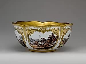 Bowl by Meissen Manufactory