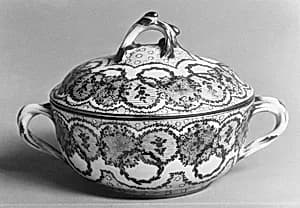 Bowl (écuelle) by Sèvres Manufactory|Philippe Xhrouuet|Jacques-François Micaud