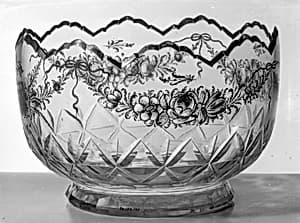 Bowl (one of a pair) by Unknown Artist
