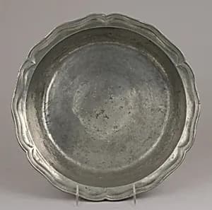 Bowl (one of a pair) by Unknown Artist