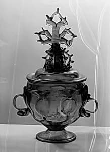 Bowl with cover by Unknown Artist