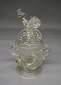 Bowl with cover by Unknown Artist