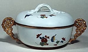 Bowl with cover by Jean Écosse|Meissen Manufactory