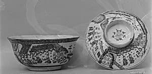 Bowl with cover by Unknown Artist