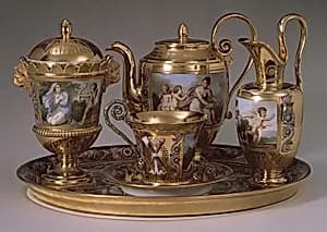 Breakfast Service (déjeuner) by Etienne Charles Le Guay|Sèvres Manufactory|Jacques-Nicolas Sisson (or Sinsson)