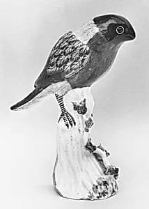 Bullfinch (one of a pair) by Vincennes Manufactory|Meissen Manufactory